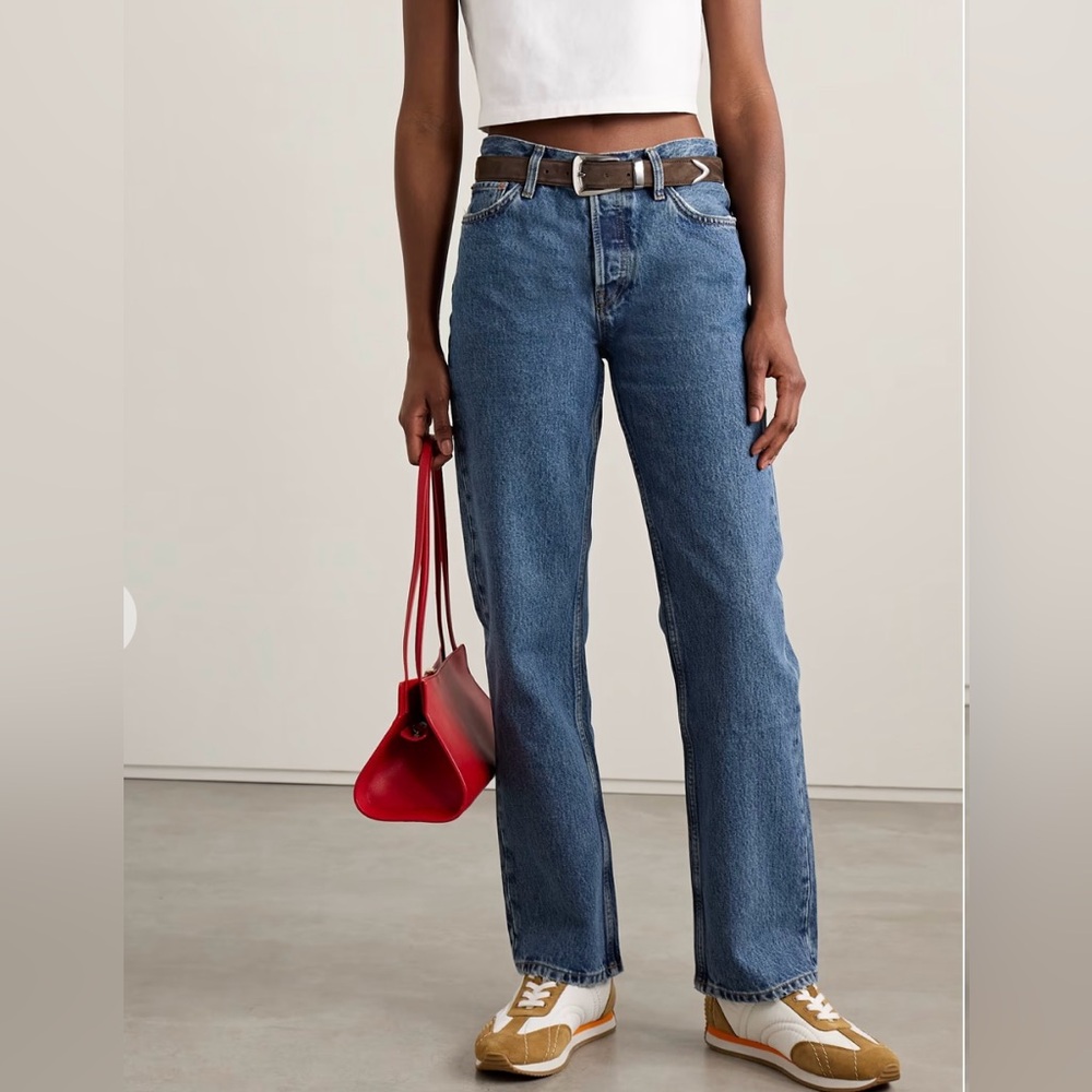 Re/Done Originals Jean High Rise Straight Leg Denim Size 28 - Picture 11 of 11